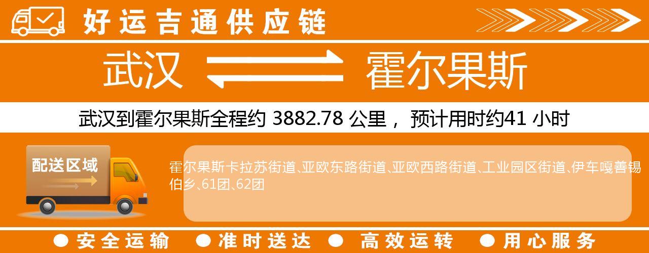 武汉到霍尔果斯物流专线-武汉至霍尔果斯货运公司