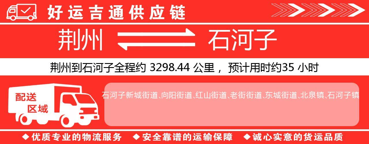 荆州到石河子物流专线-荆州至石河子货运公司
