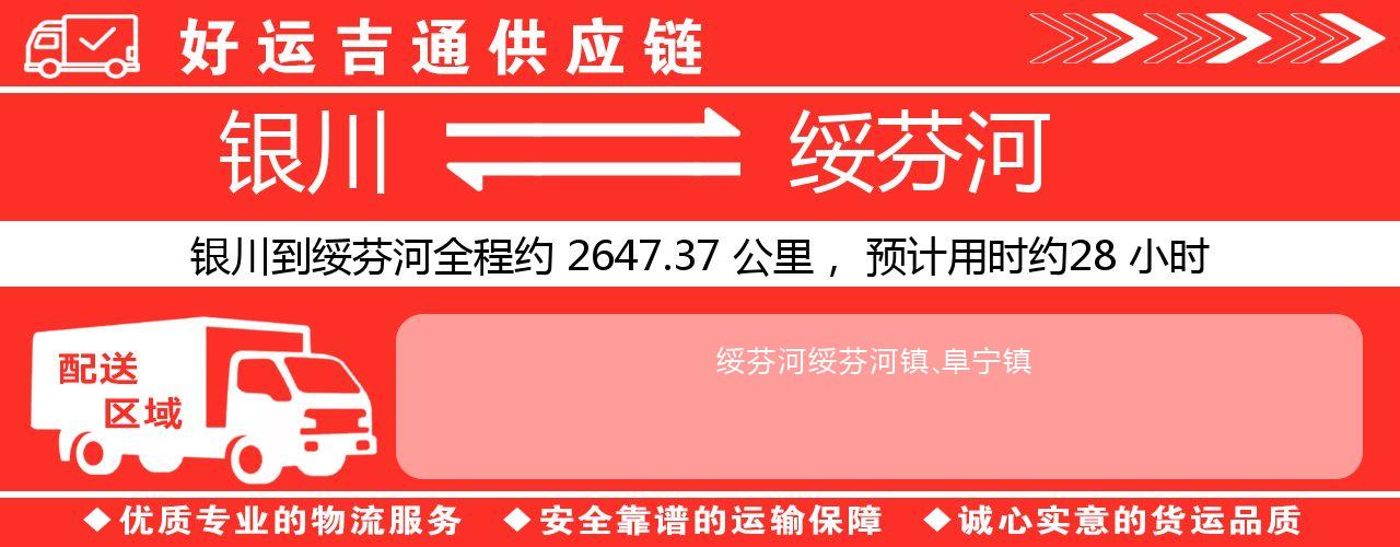 银川到绥芬河物流专线-银川至绥芬河货运公司