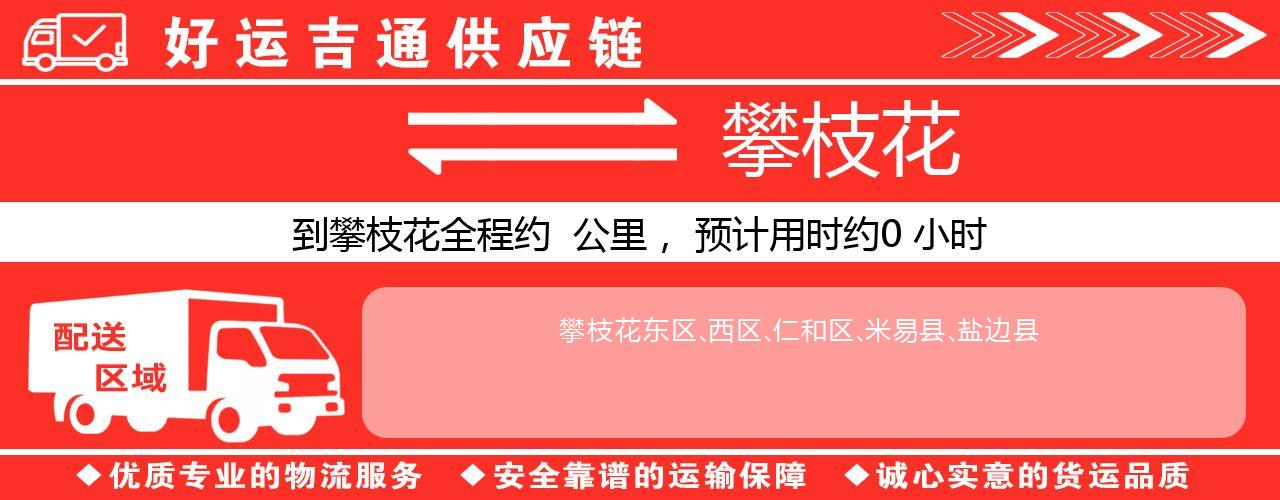 徐州到攀枝花物流专线-徐州至攀枝花货运公司