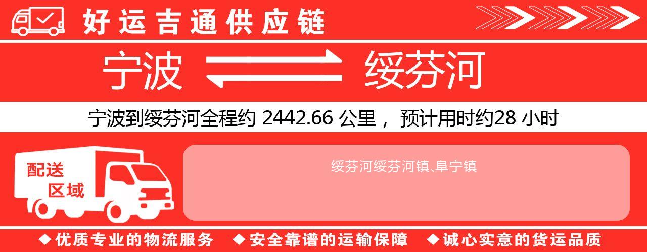 宁波到绥芬河物流专线-宁波至绥芬河货运公司