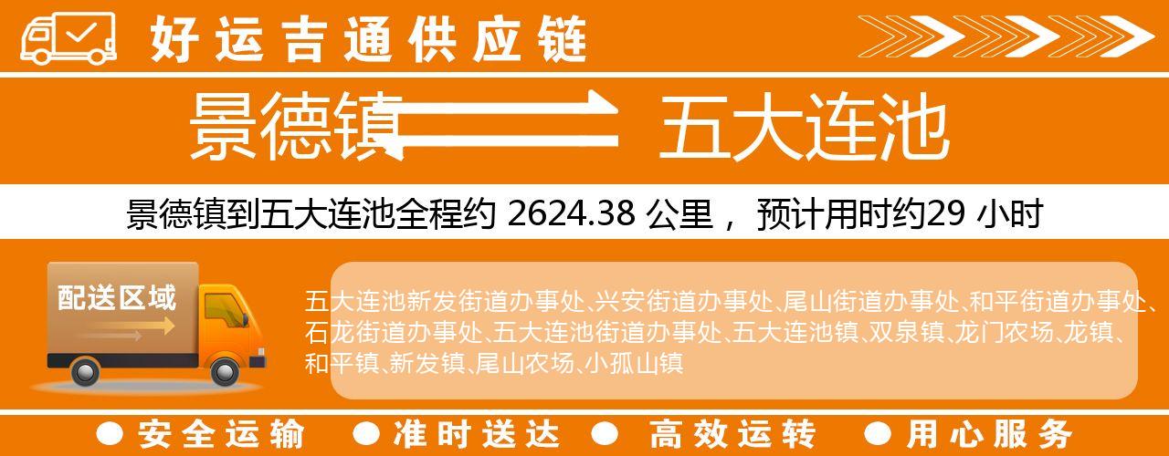 景德镇到五大连池物流专线-景德镇至五大连池货运公司