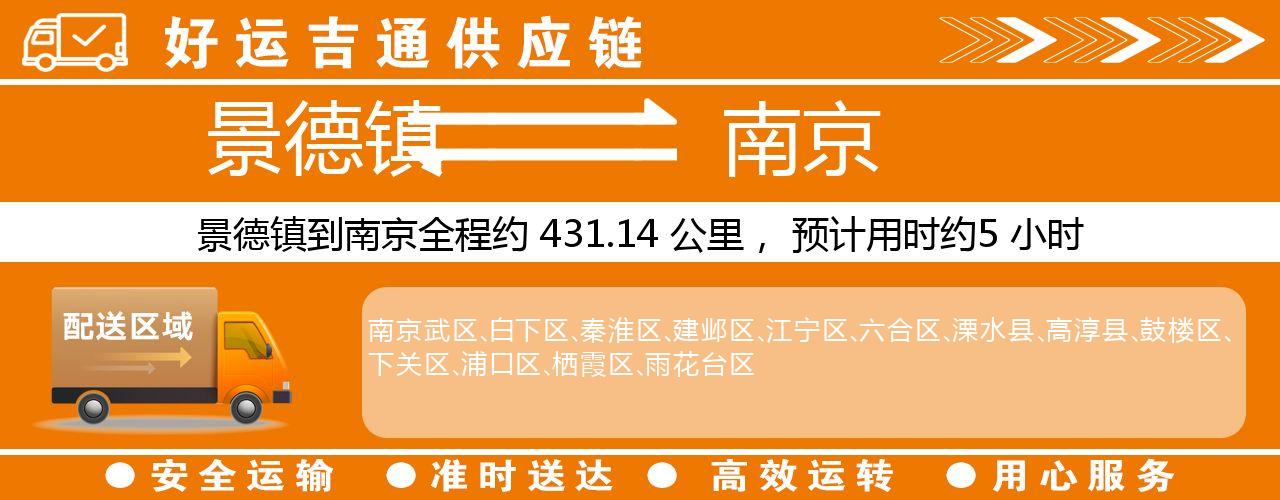 景德镇到南京物流专线-景德镇至南京货运公司